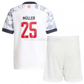 Barn Fotballdrakter FC Bayern München Thomas Muller 25 Tredje 2021-22 Kortermet